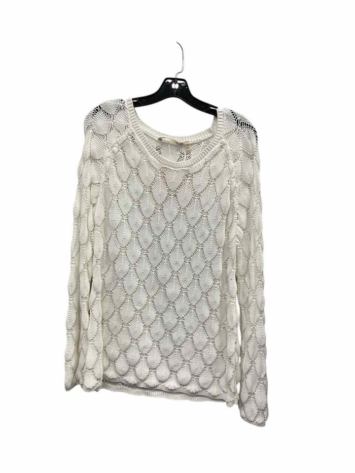 Soft Surroundings Size L White Sweater