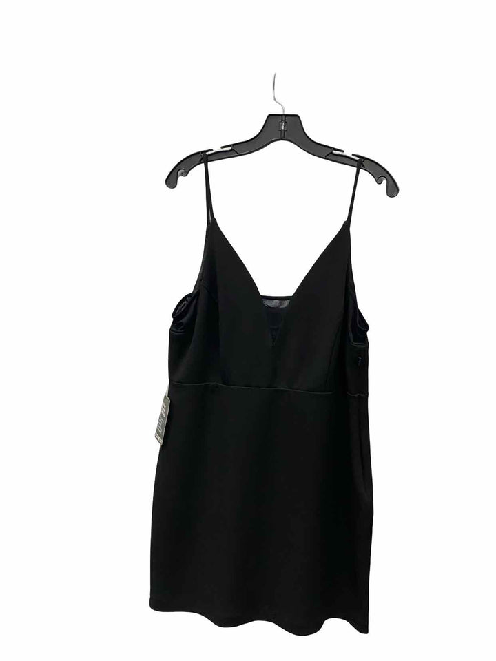 Express Size L Black Dress