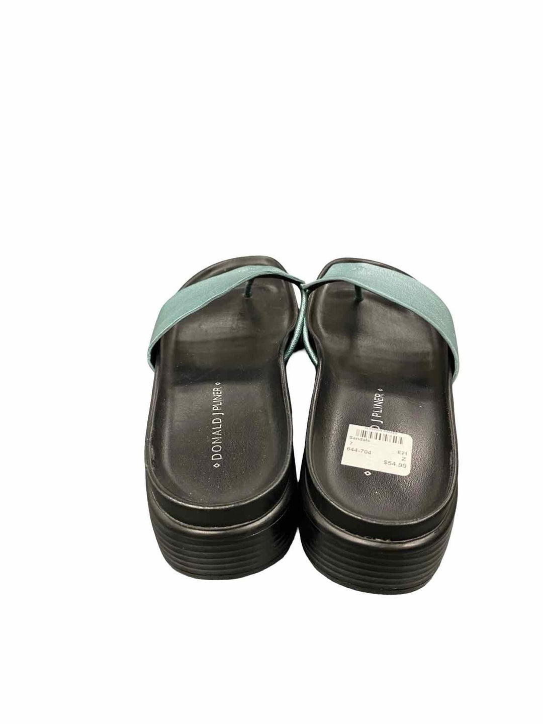 Donald Pliner Shoe Size 7 Blue Metallic FIFI Sandals