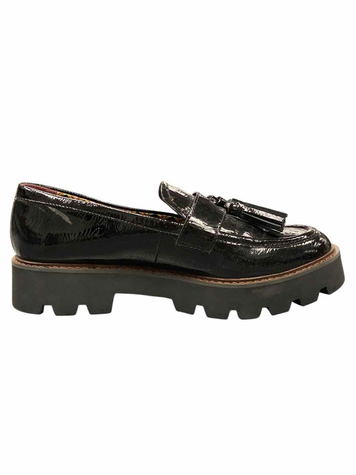 Franco Sarto Shoe Size 8 Black Loafers