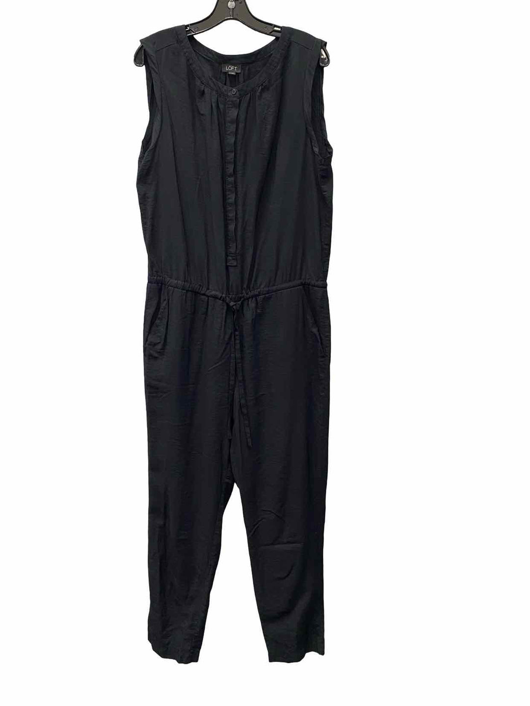 Loft Size L Black Dress