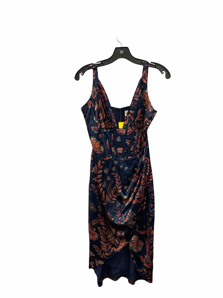 Averie Size S Blue Floral Dress