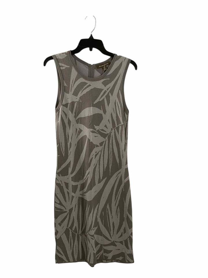 Tommy Bahama Size S Gray Print Dress