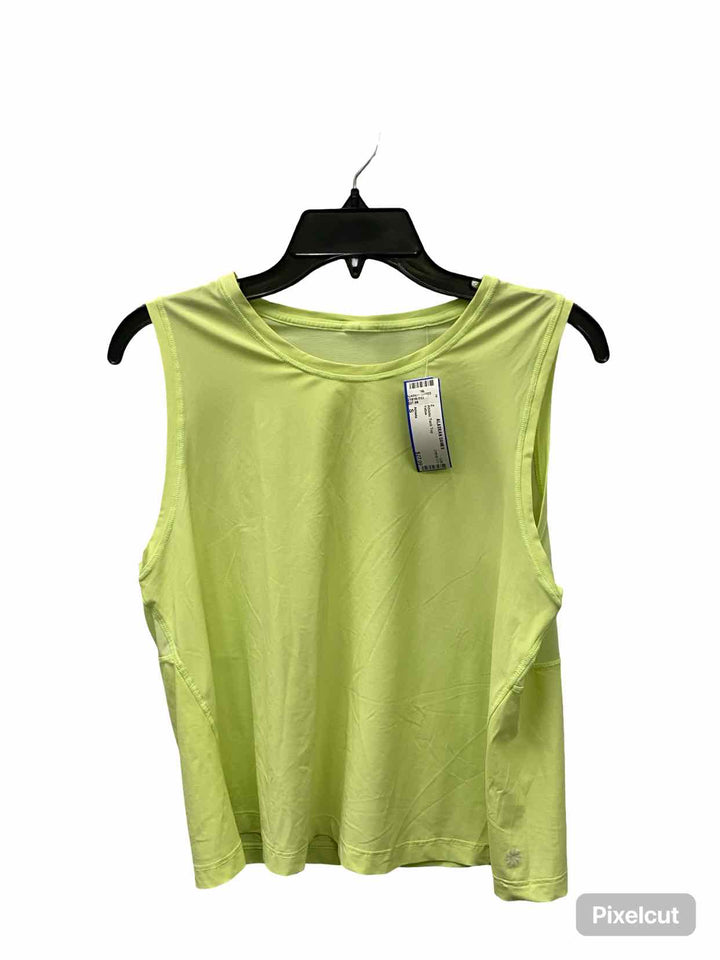 Athleta Size S Yellow Athletic Tank Top