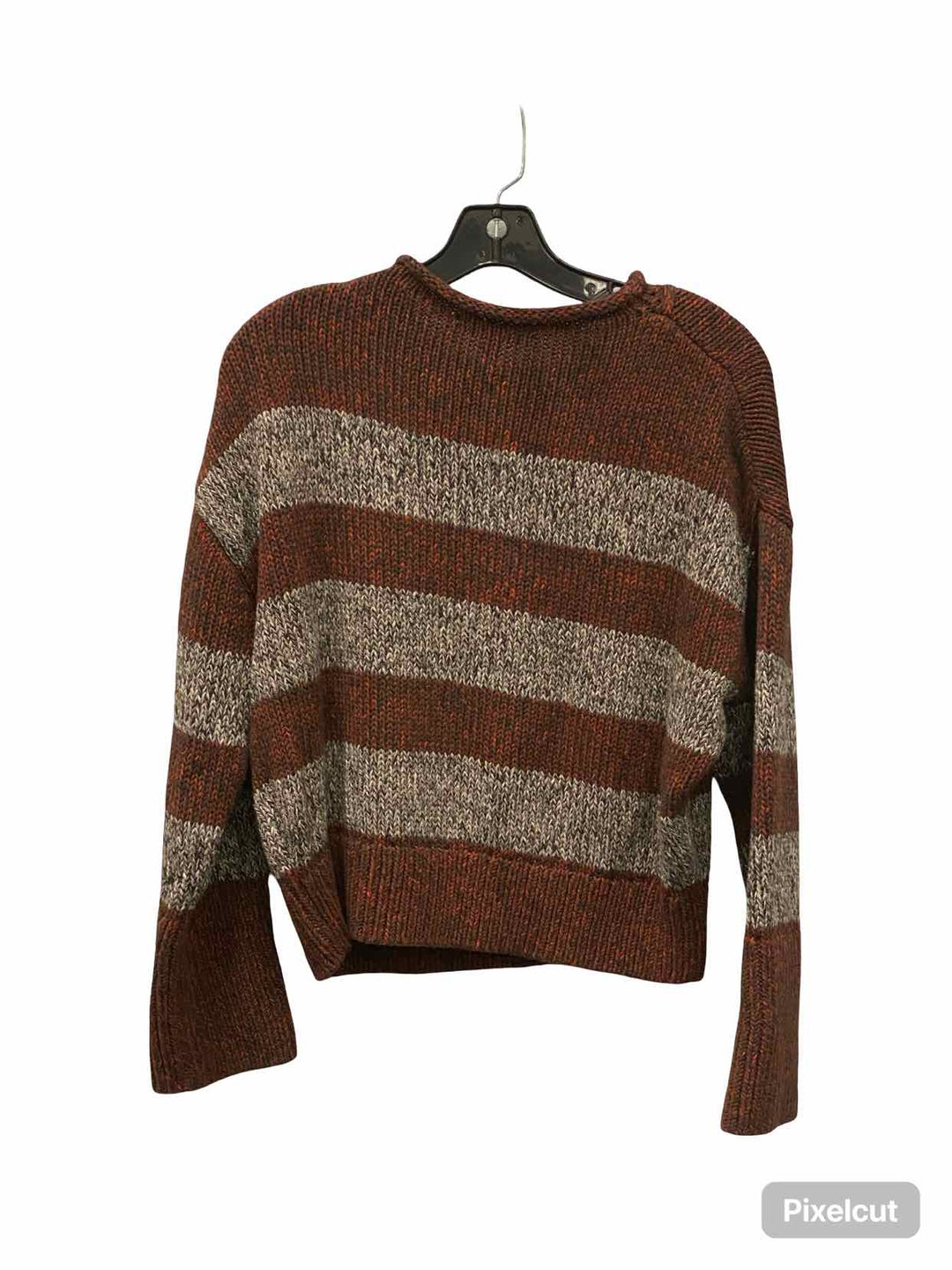 Banana Republic Size S Grey Orange Sweater