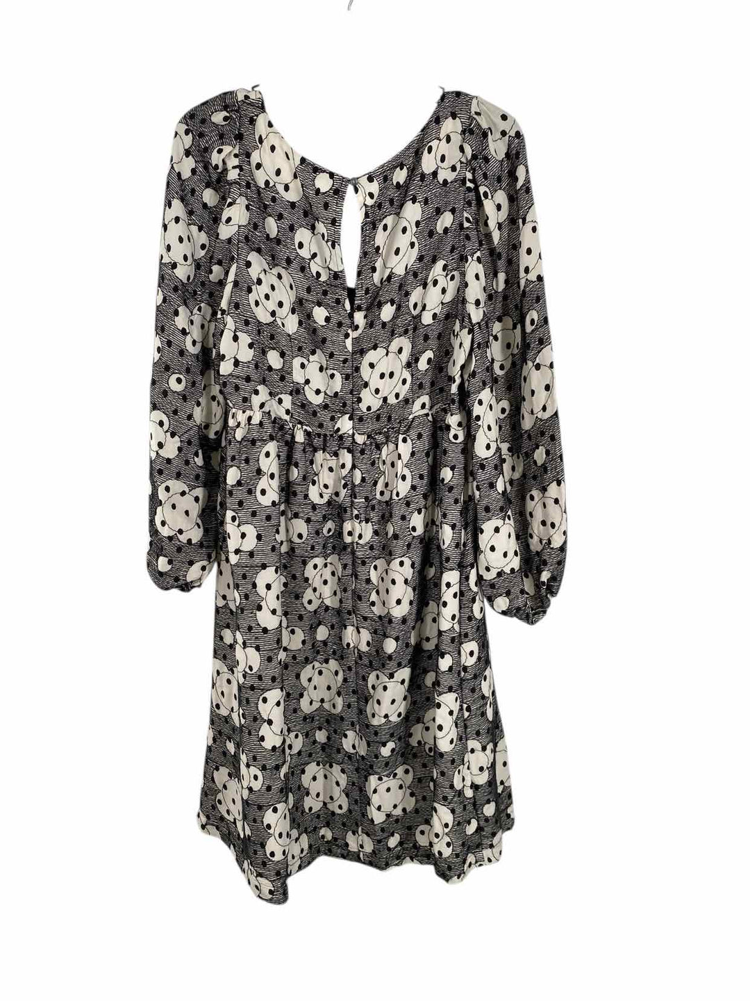 Anthropologie Size 12 Black White Dress