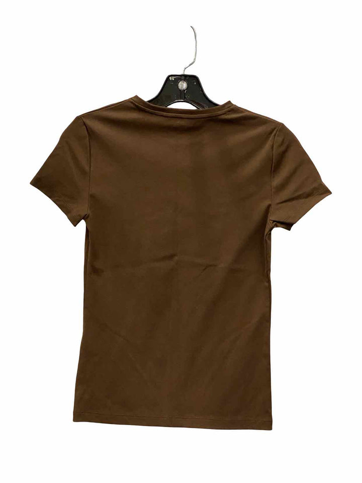 Banana Republic Size XS Brown Short Sleeve Shirts