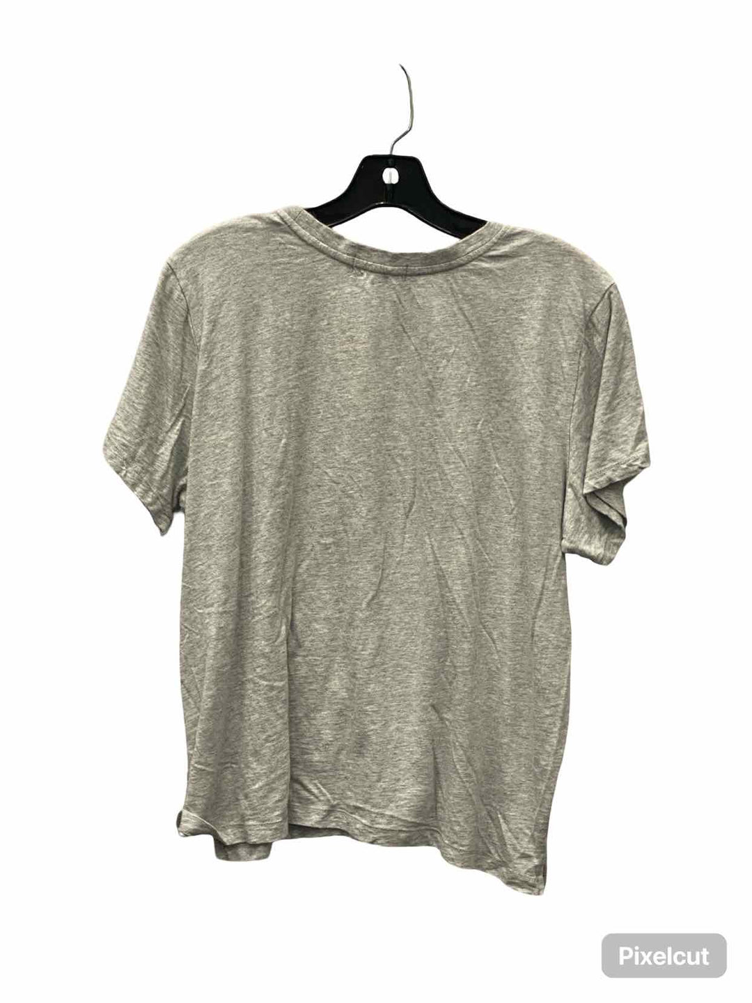 PJ Salvage Size L Gray Print Short Sleeve Shirts