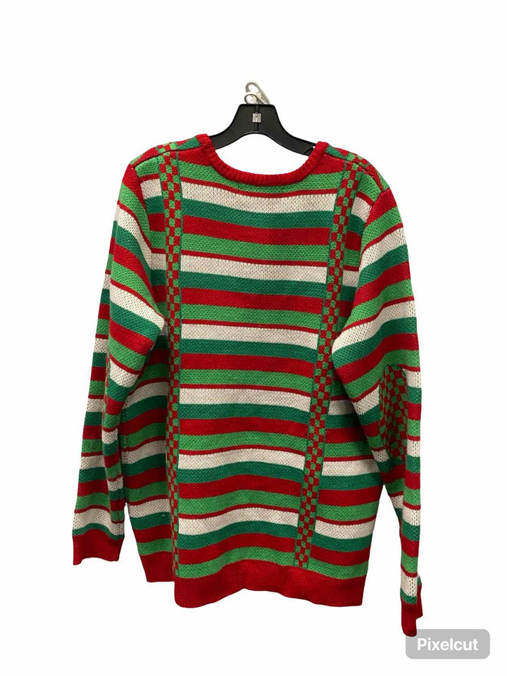 jolly sweaters Size XL Red Green Christmas Sweater