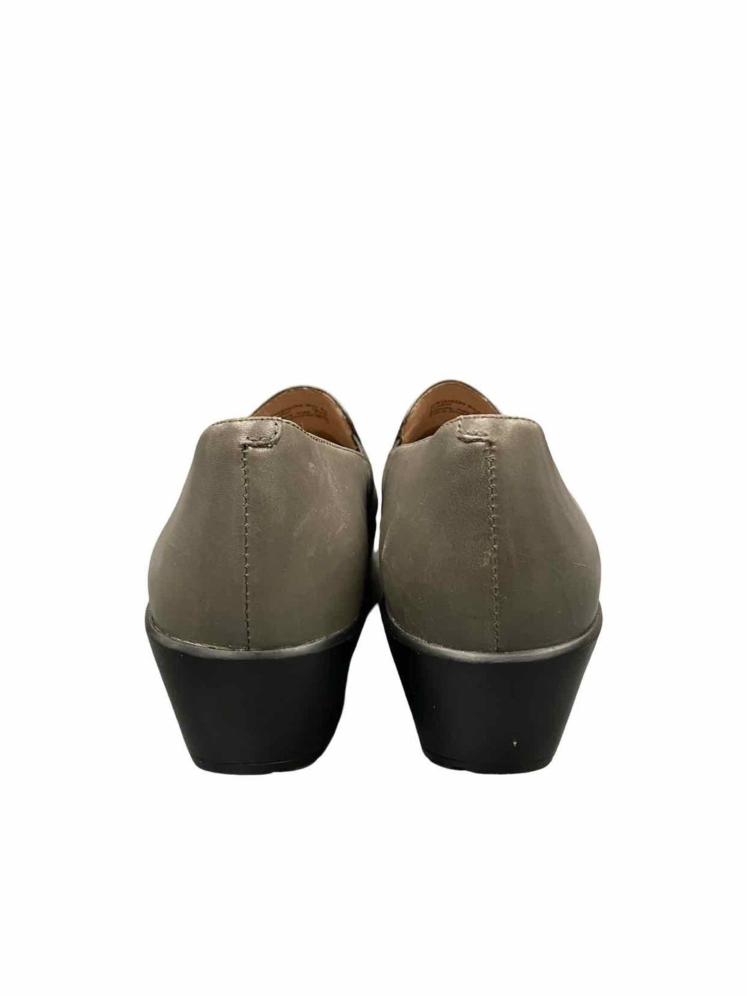 Dansko Shoe Size 41 Gray Leather Loafers