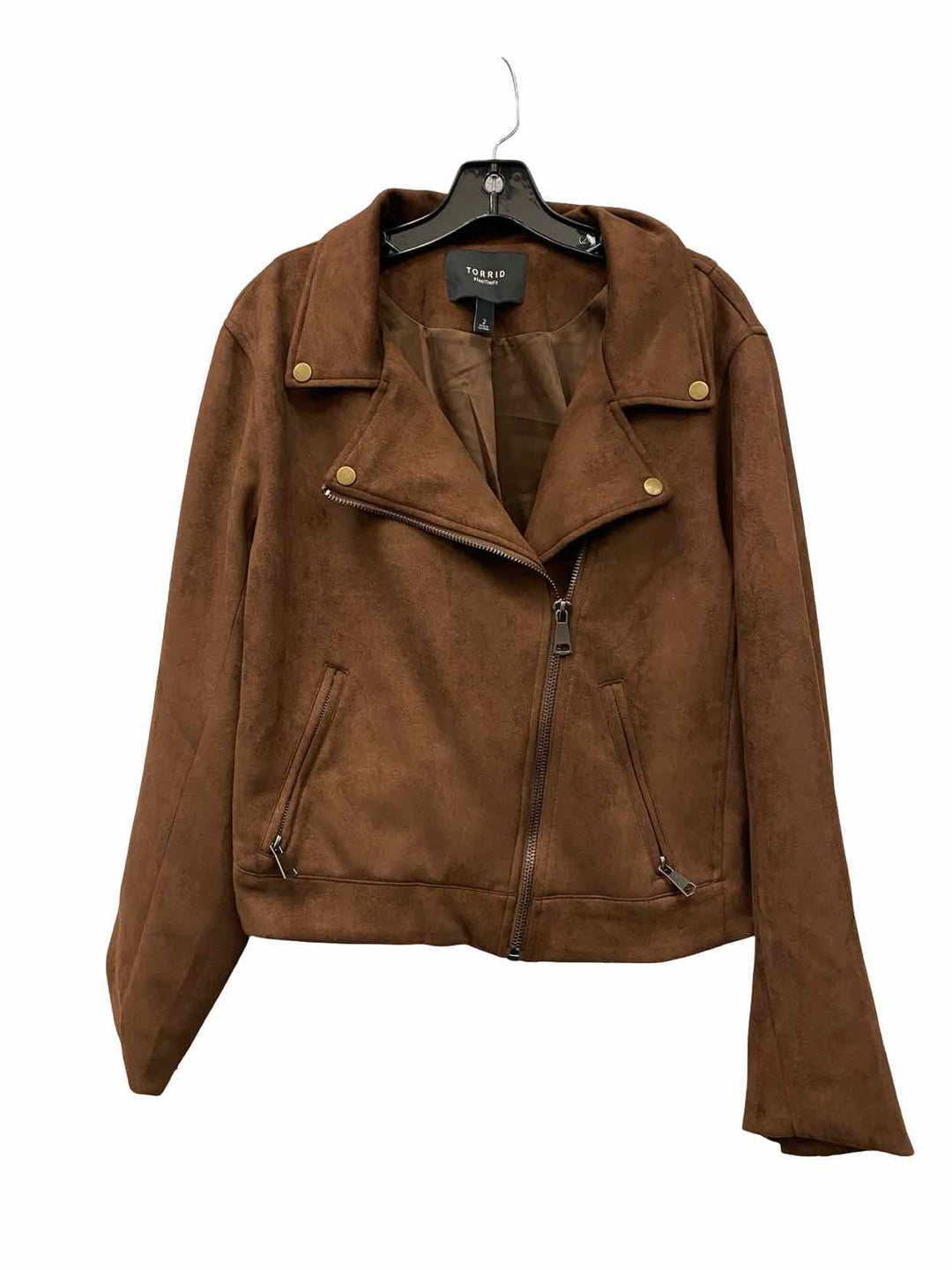 Torrid Size 2X Brown Jacket (Outdoor)