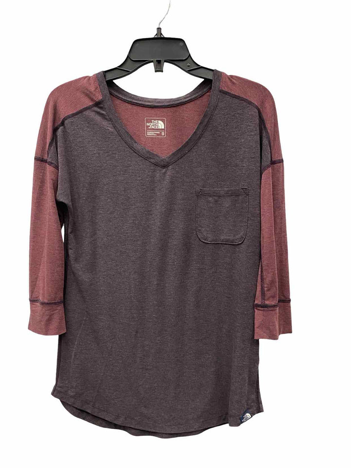 The North Face Size XS Maroon Athletic Long Sleeve