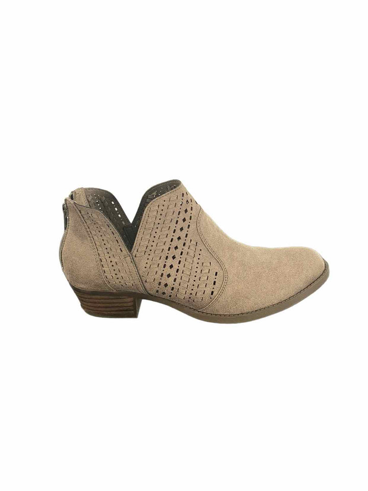 Carlos by Carlos Santana Shoe Size 9 Taupe Manmade Boots(Ankle)