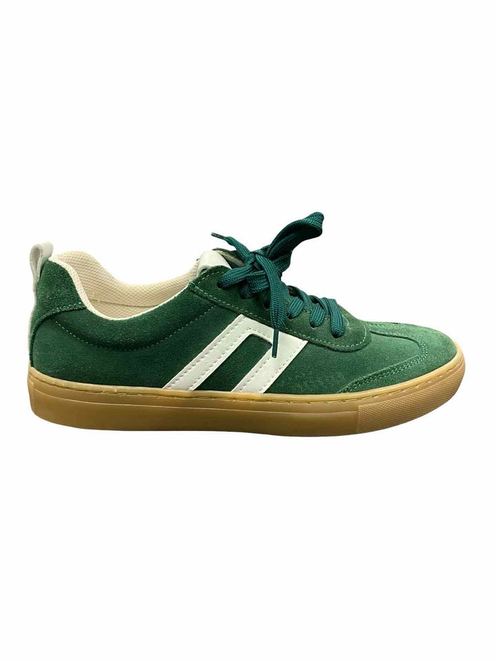 Cruza Shoe Size 39 Green Suede Sneakers