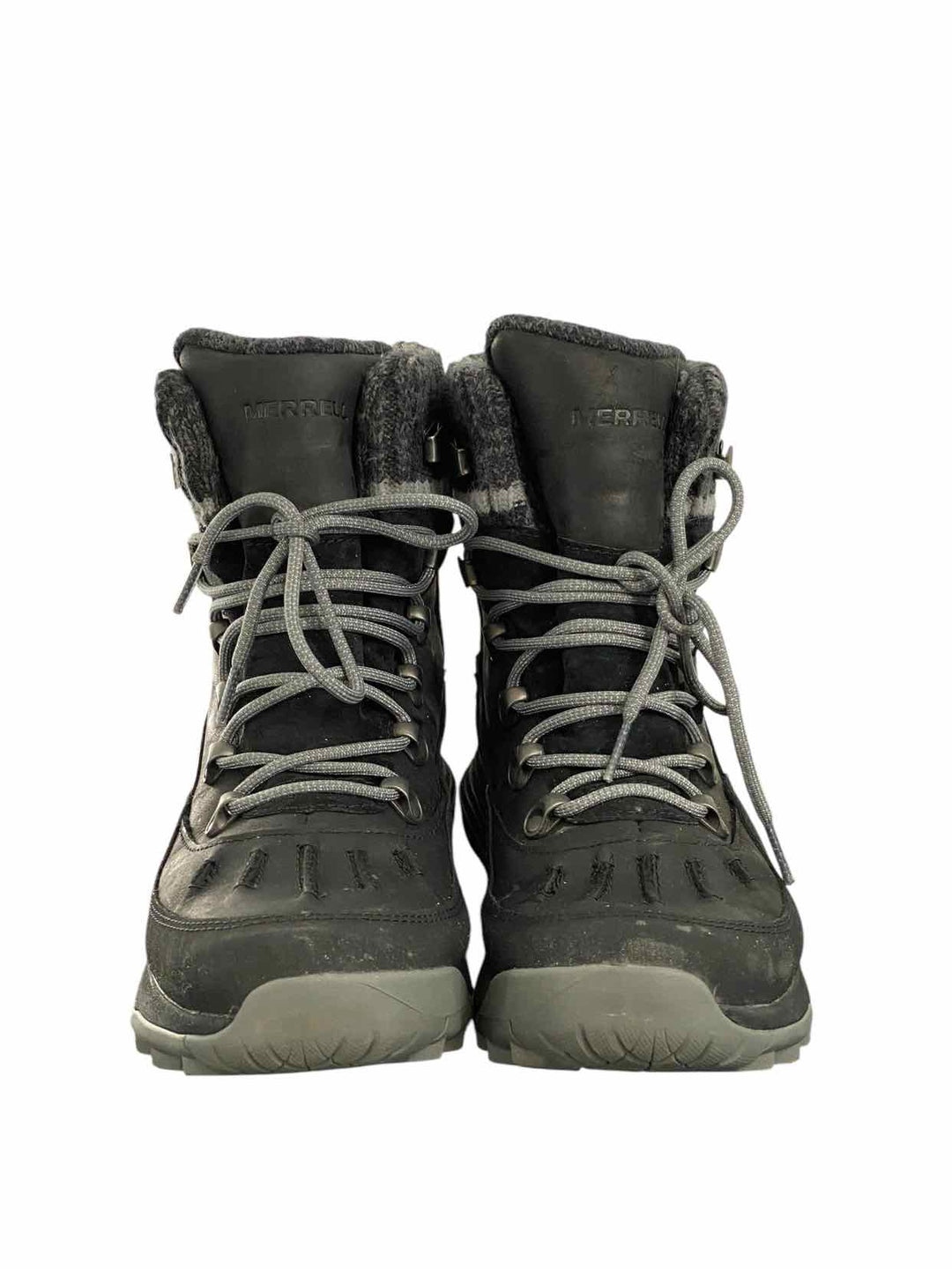 Merrell Shoe Size 10 Black Siren 4 Thermo Mid Zip Waterproof Boots(Ankle)