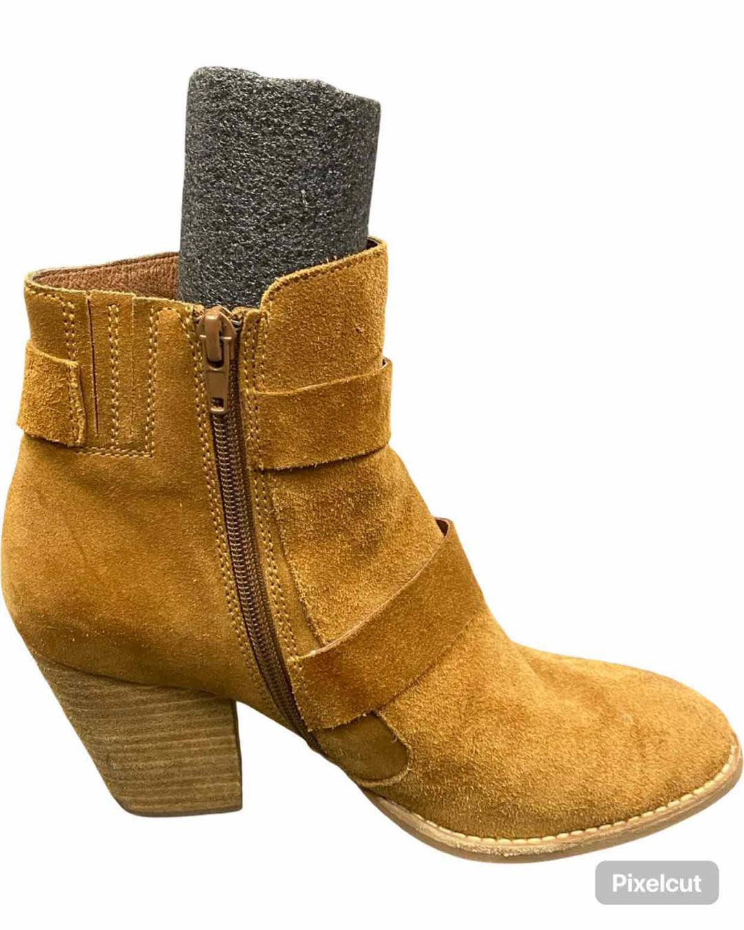 Jeffrey Campbell Shoe Size 8.5 Brown Suede France Boots(Ankle)