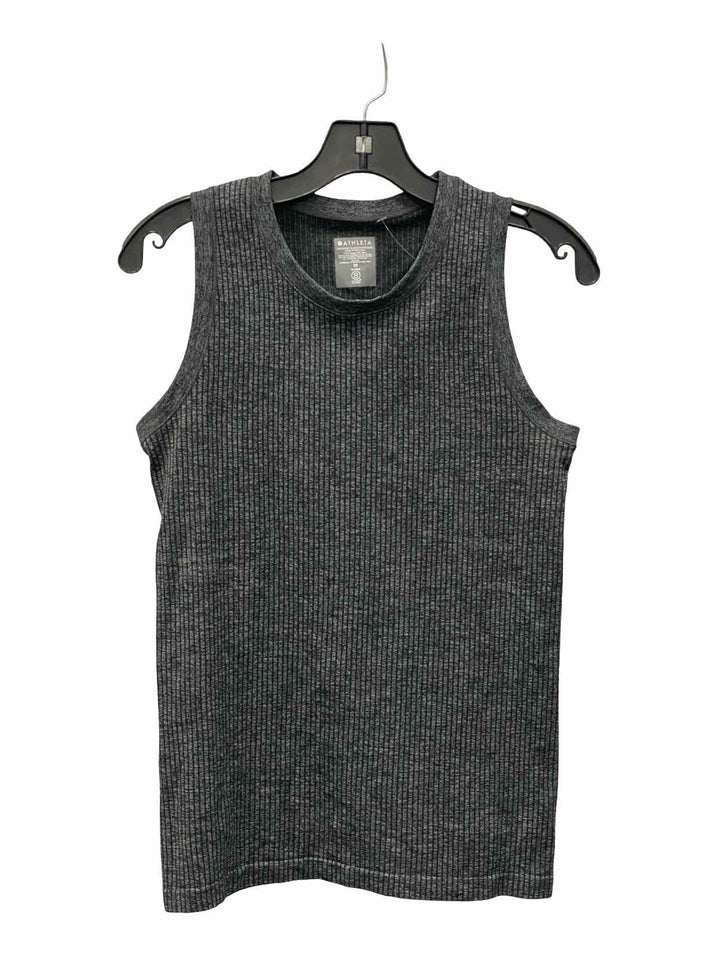 Athleta Size M Grey Athletic Tank Top