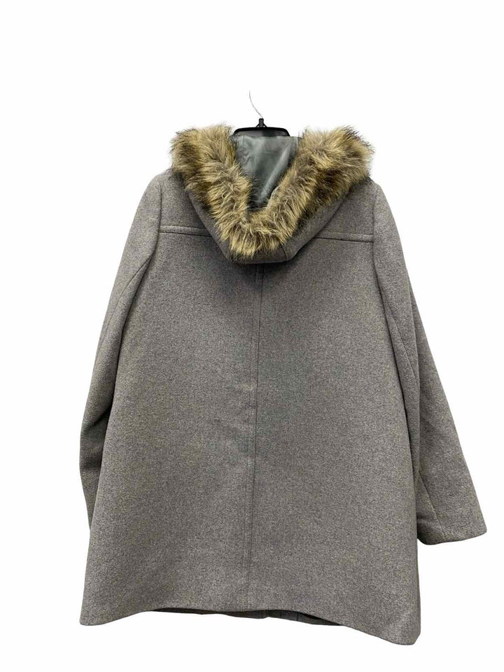 J Crew Size 8 Gray Coat(Long)