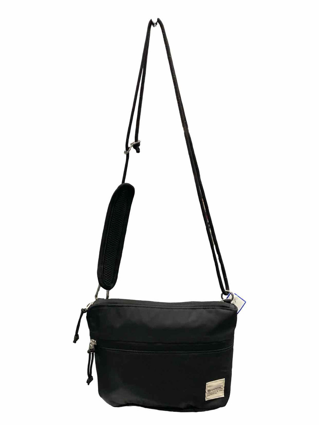 lululemon Black Patch Logo Crossbody Purse