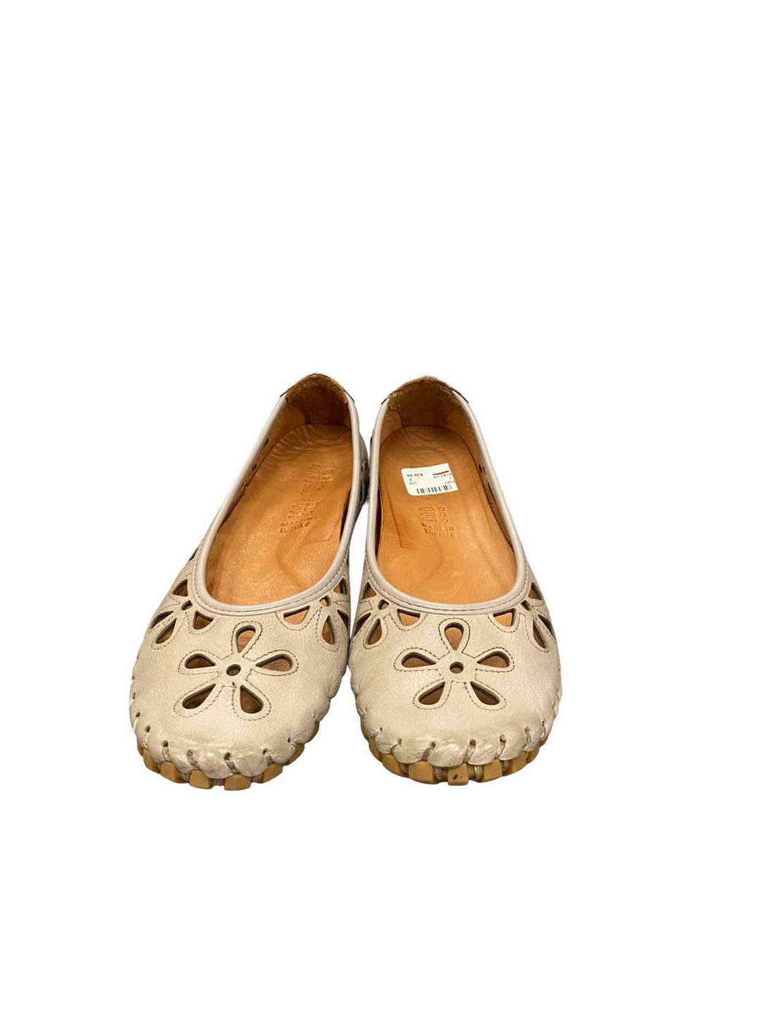 Spring Step Shoe Size 7 Taupe Leather Raley Ballet Flats NWOT Flats