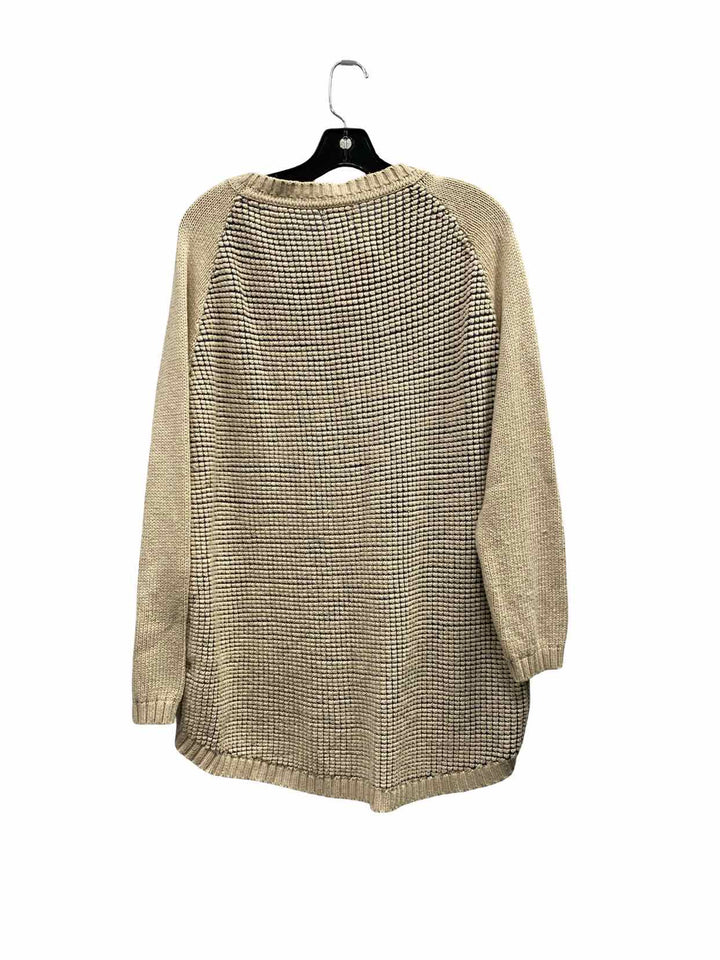Market & Spruce Size L Beige Sweater