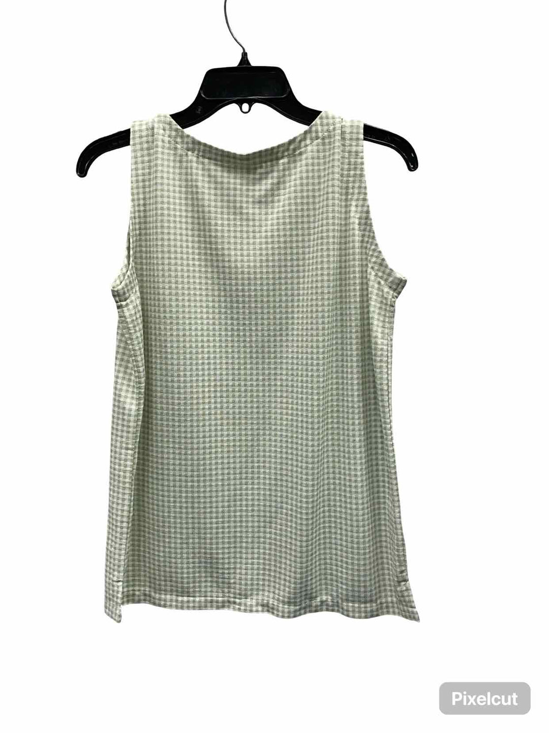 BYTAVI Size M Green White Tank Top