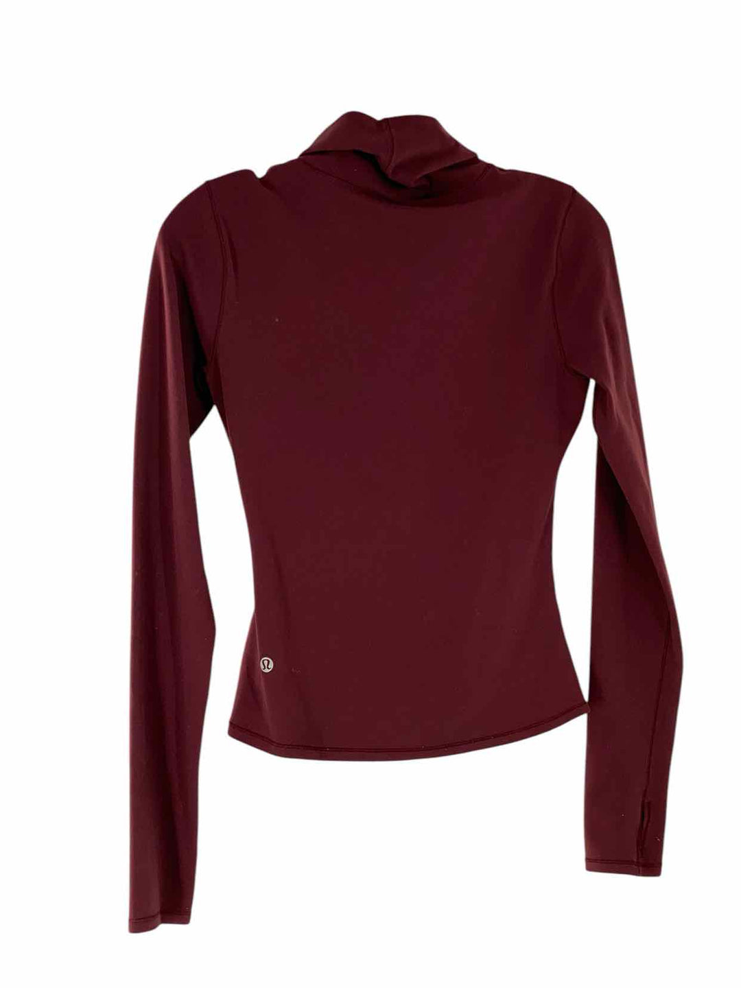 Lululemon Size 2 Burgundy Athletic Long Sleeve