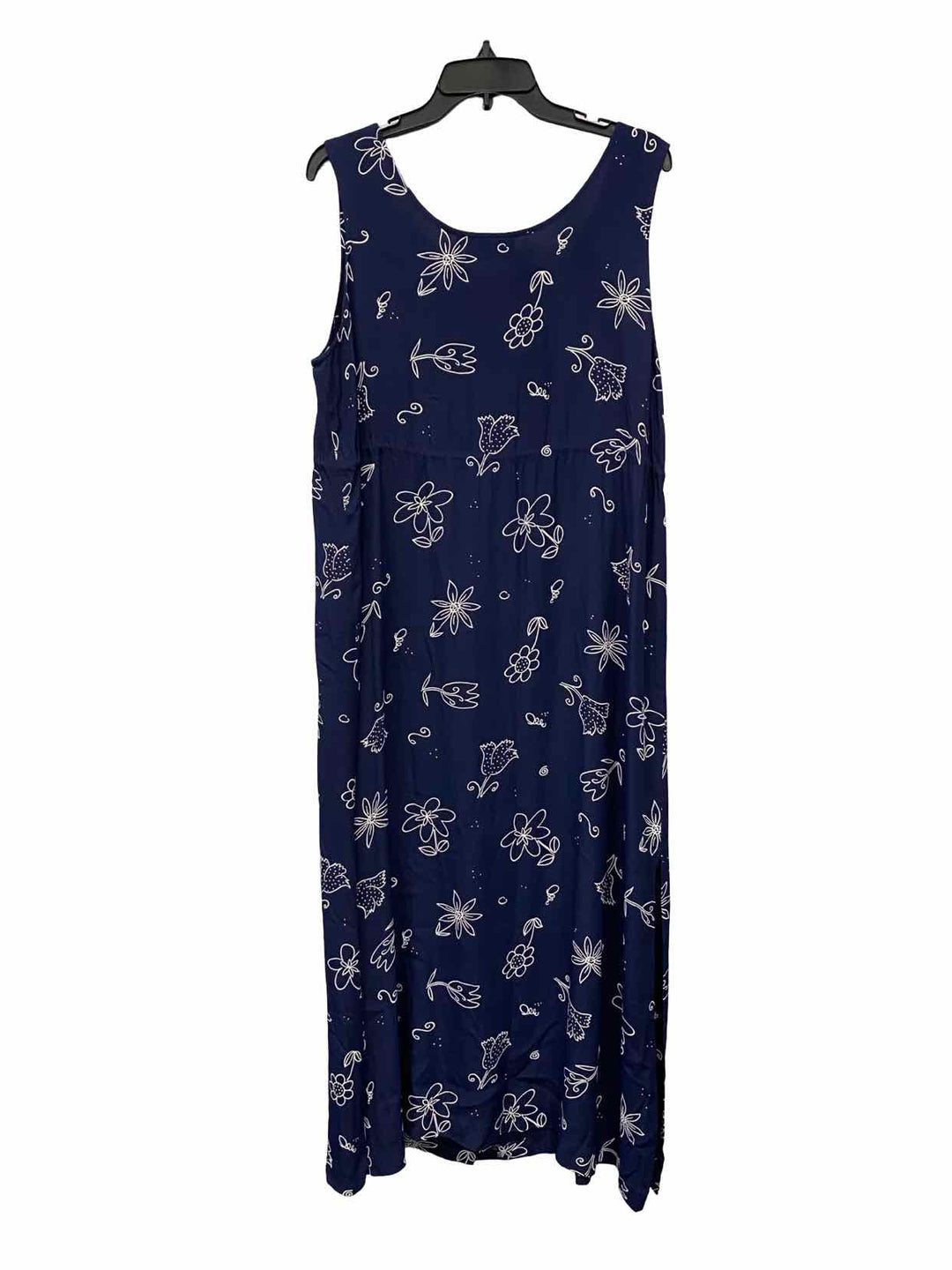 Kenar Size 10 Blue White Floral Dress