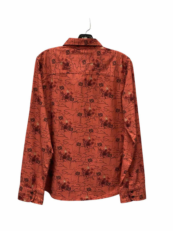 The North Face Size M Red Long Sleeve Shirts
