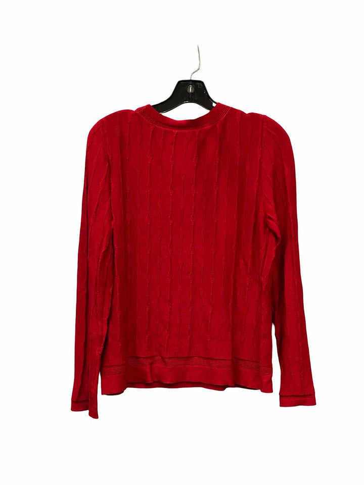 Jones New York Size M Red Sweater