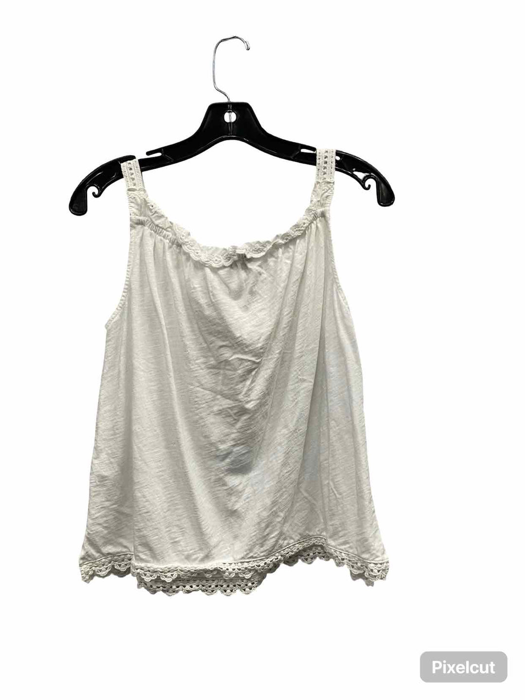 Democracy Size S White Tank Top