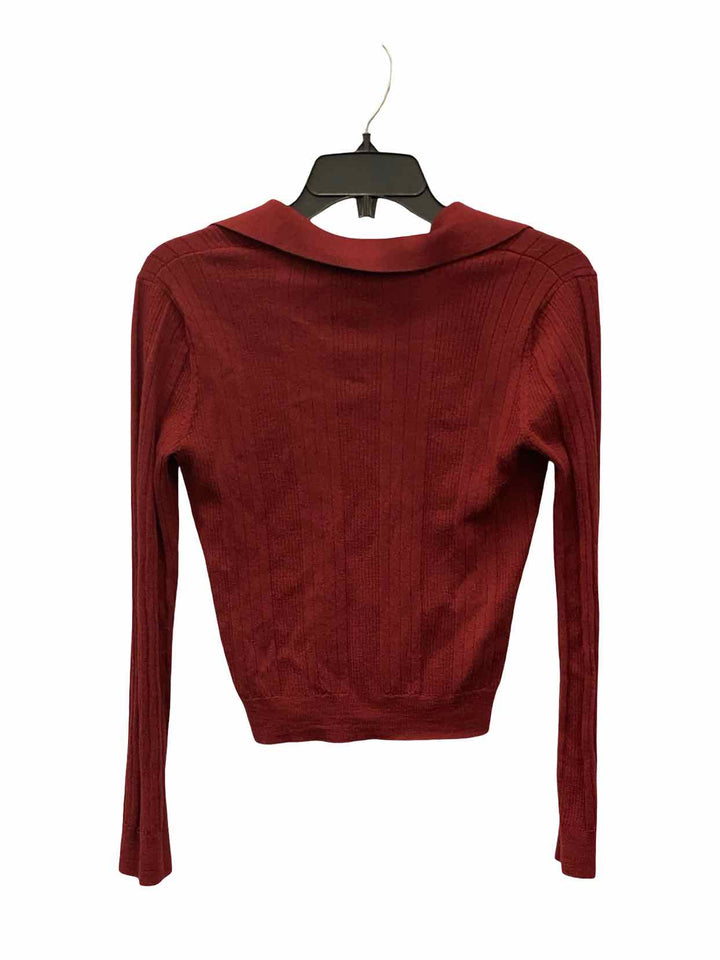 Reformation Size M Red Sweater