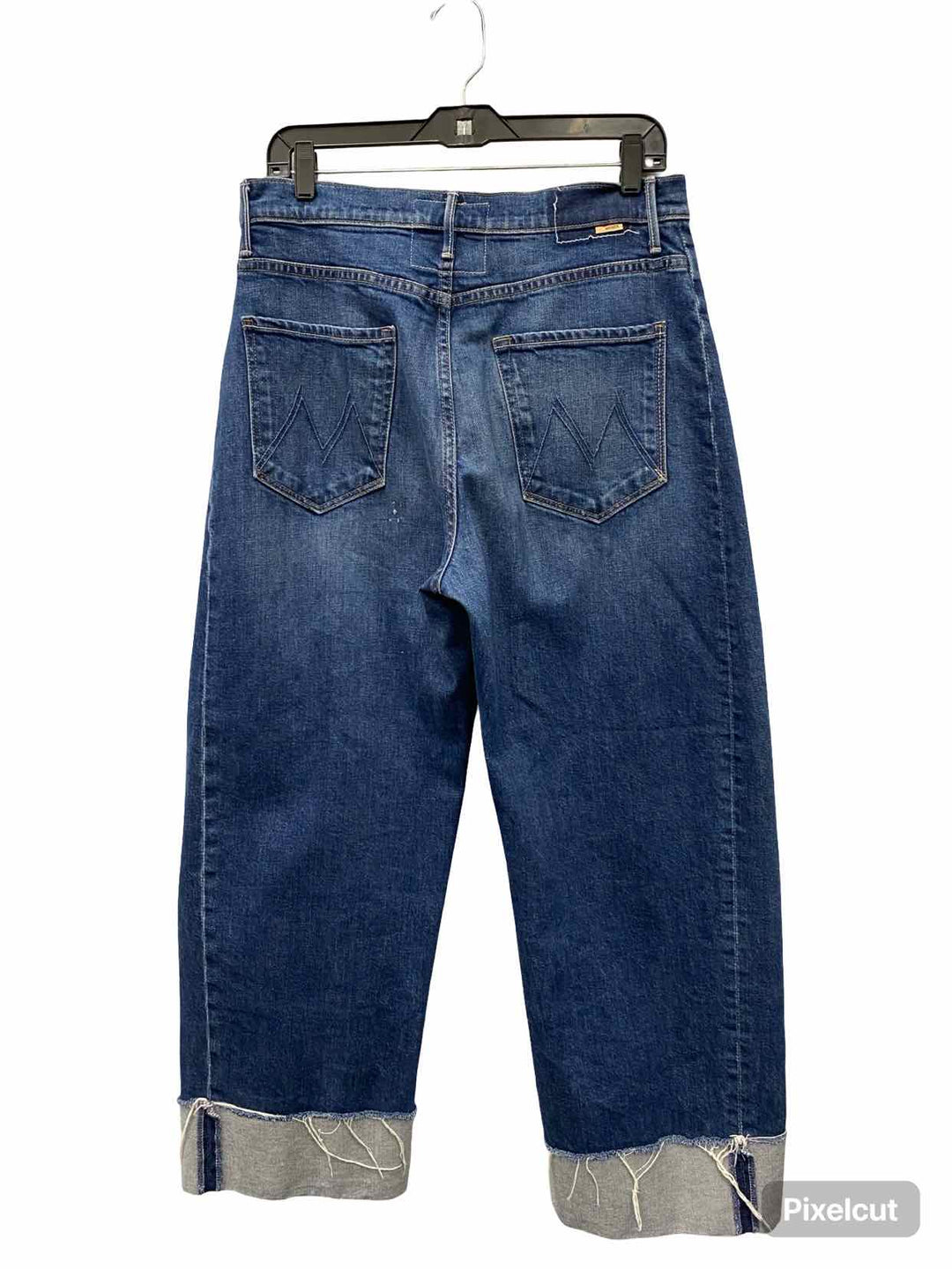 Mother Size 31 Blue The Half-Pipe Ankle Jeans