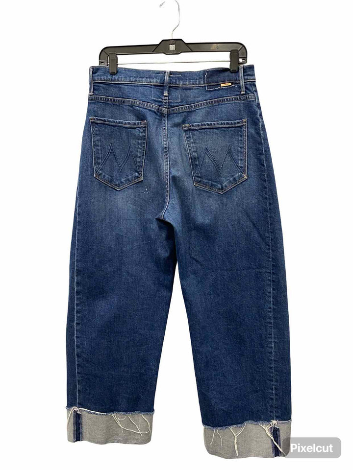 Mother Size 31 Blue The Half-Pipe Ankle Jeans