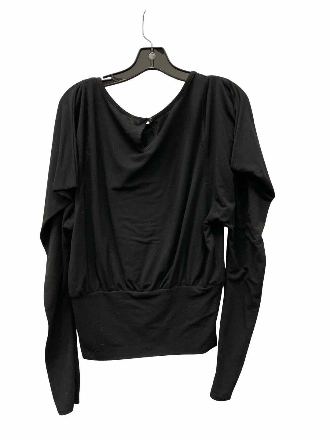Free People Size S Black Long Sleeve Shirts