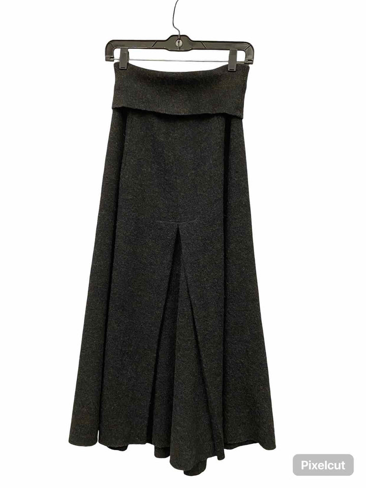 Viola Size XS Grey 100% Wool Skirt