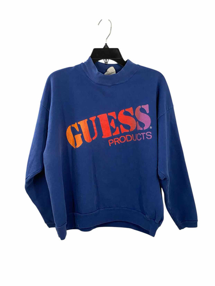 Guess Size S Blue Sweatshirt