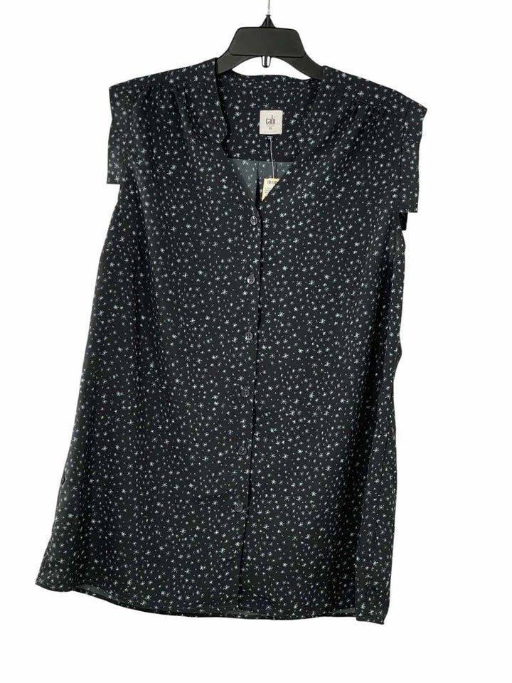 Cabi Size XL Black Print Tank Top