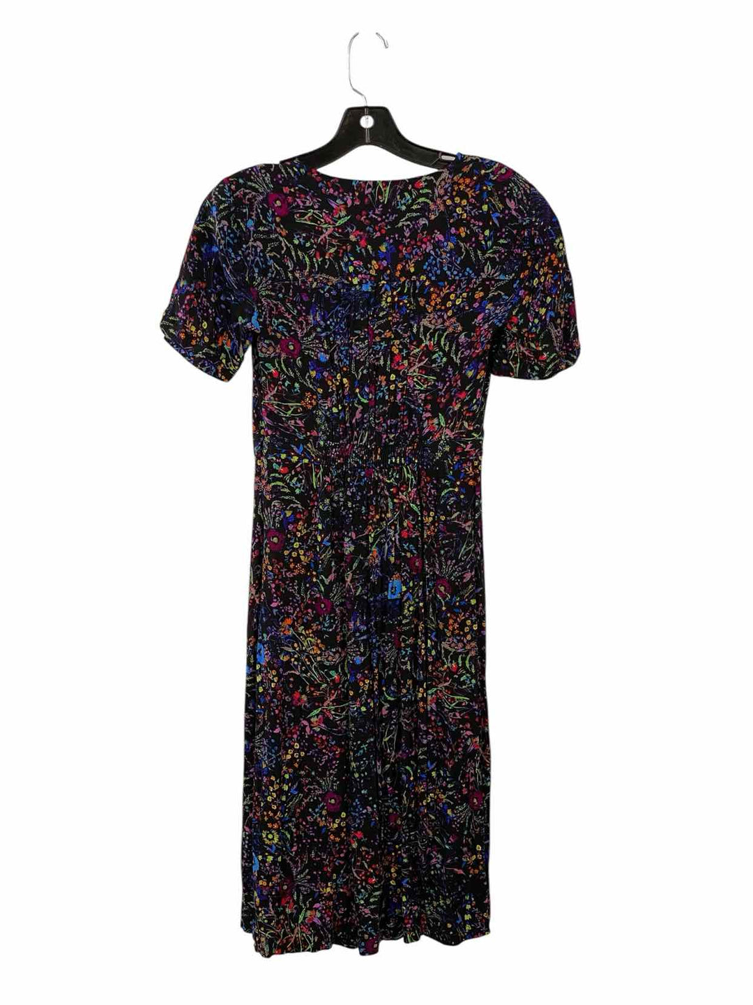 Maeve Size 2 Purple Multi Print Dress