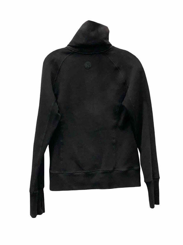 Lululemon Size 8 Black Cuddle Up Sweatshirt