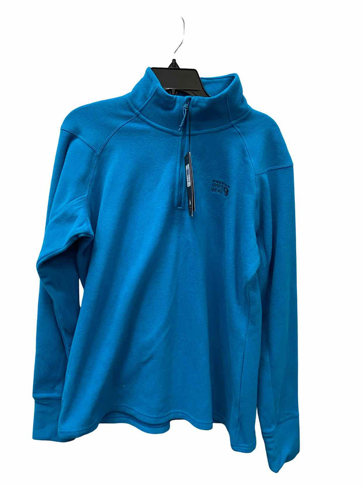 Mountain Hard Wear Size XL Blue Athletic Long Sleeve