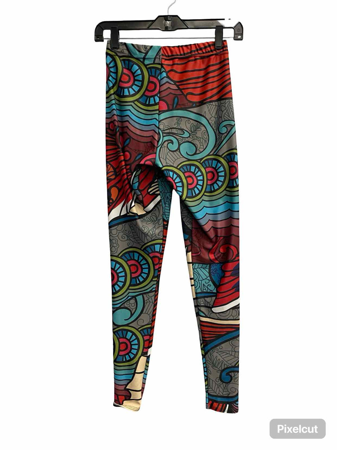 Fishe Wear Size M Multi-Color Print Athletic Pants