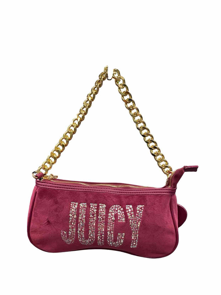 Juicy Couture Plum Berry Shine Bright Shoulder Purse