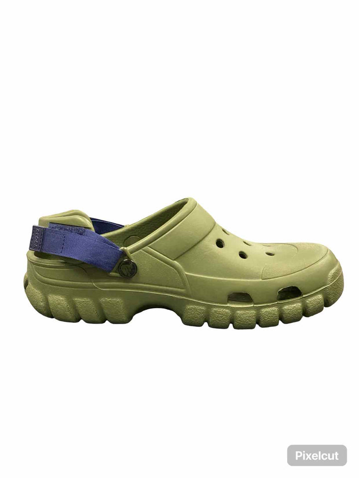 Crocs Shoe Size 9 Army Green navy Offroad Sport Clogs