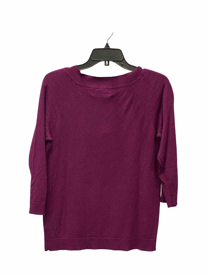 Jones New York Size L Purple Sweater