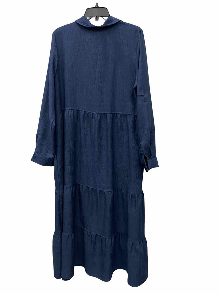 Max Studio Size XL Blue Dress