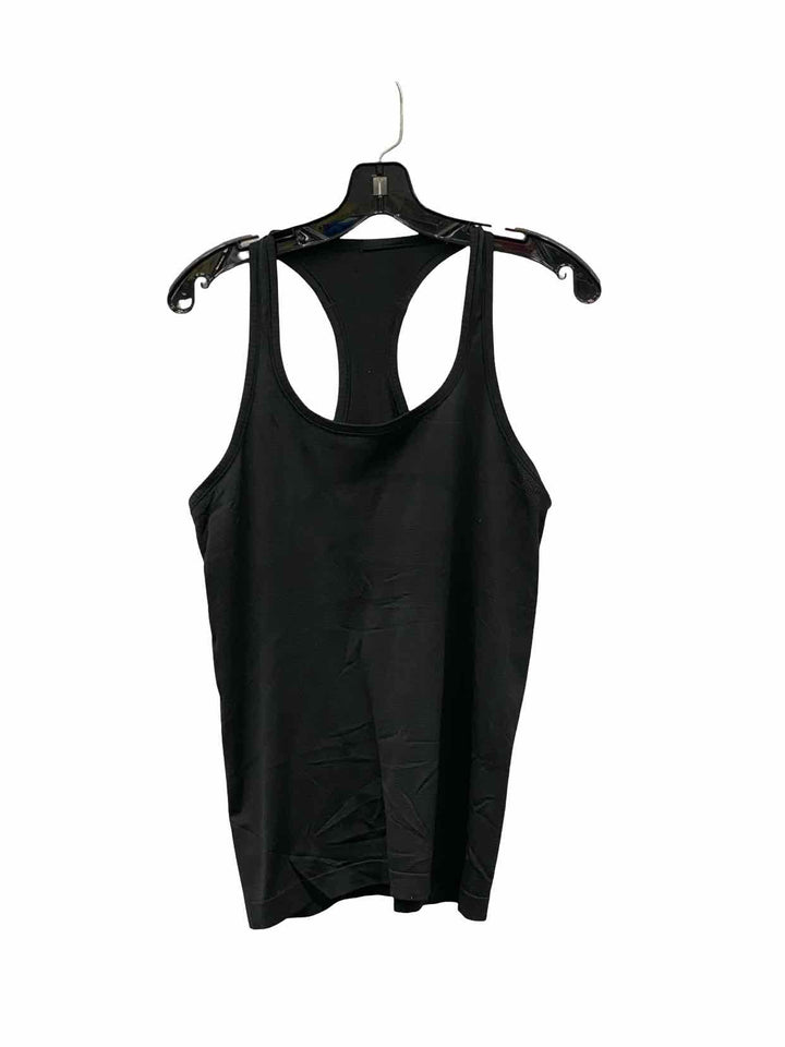 Lululemon Size 10 Black Athletic Tank Top