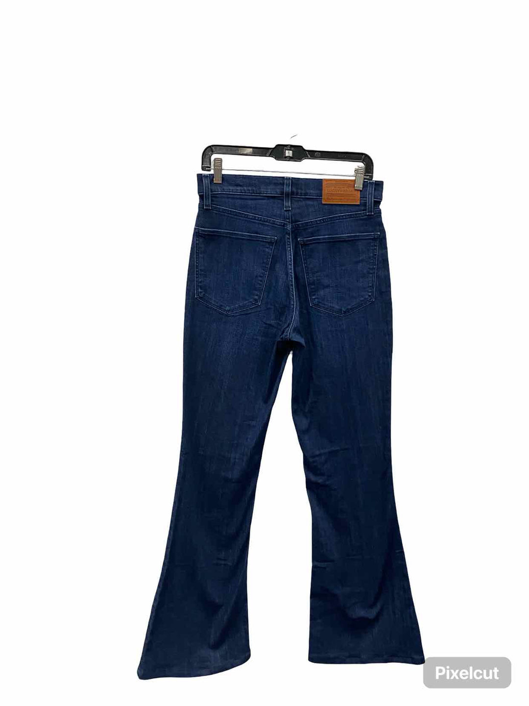 Lucky Brand Size 10 Blue Stevie Wide Leg Jeans