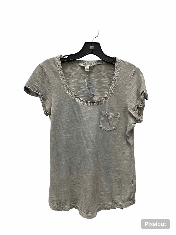 Banana Republic Size XS Gray 100% cotton Short Sleeve Shirts