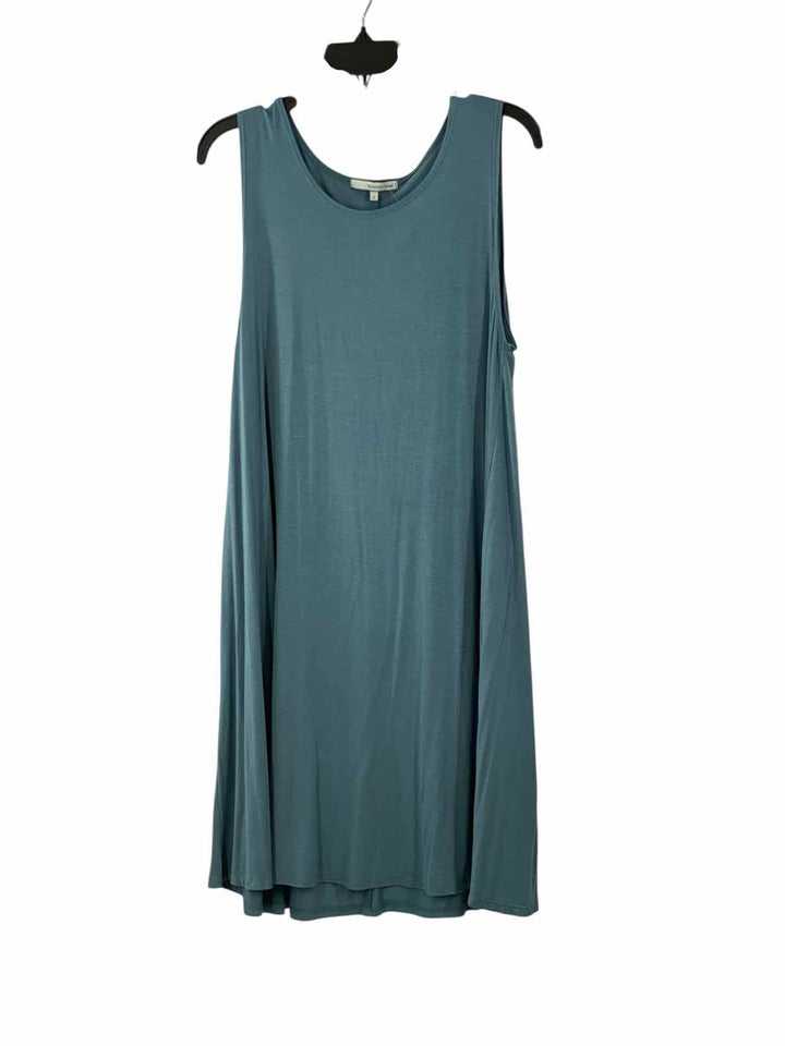 Emmas Closet Size L Teal Dress